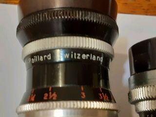 Bollex Raillard Vintage Movie Camera Made In Switzerland. 3