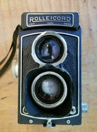 Vintage Rolleicord Tlr Camera Dbp Dbgm Germany