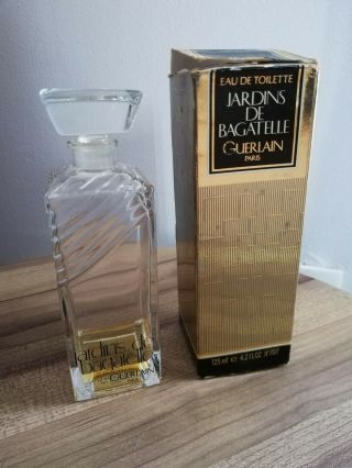 Rare Flacon " Les Jardins De B.  " Du Grand Parfumeur Francais 1983