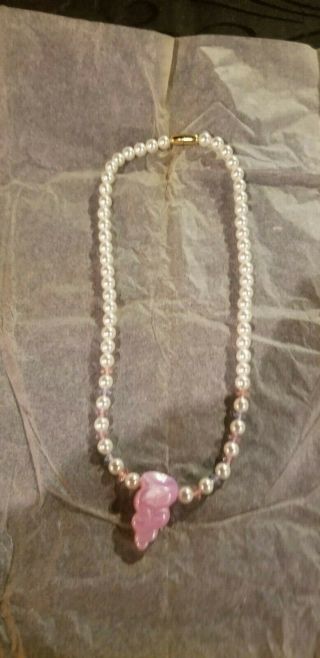 Vintage Avon Sweet Sea Mermaid Pearl Necklace (1986) - Nos