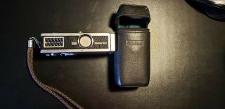 Rollei 16s Mini Camera W/case And Strap - Vintage