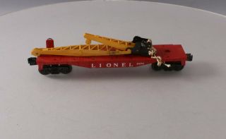 Lionel 6670 Vintage O Flatcar W/ Boom