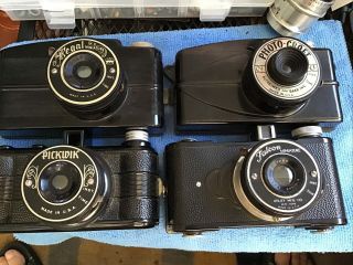 Regal,  Pickwik,  Falcon Minature & Photo Craft Candid Style Cameras