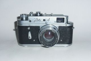 Soviet Russian KMZ ZORKI4 camera for export,  lens Jupiter - 8 2/50mm 63460604 2