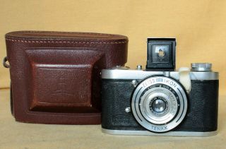 Tenax Compur 520/7 Prewar Zeiss Ikon Half Frame 35mm Film Camera Cla