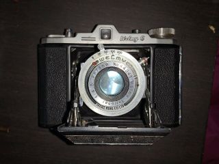 Welmy Six 6x6 120 Film Folding Camera W/ Terionar 75mm F4.  5 Lens