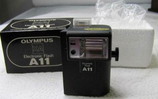 Vintage Olympus Xa A11 Electronic Camera Flash - -
