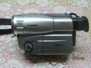 Canon Es8400v 8mm Camcorder Vintage Video Recorder