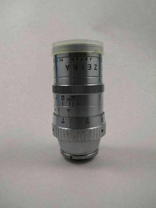 Zeika Cine Tele F 1.  8 1 1/2 " 1.  5 " 38mm D Mount Lens 8mm Movie Camera / Pentax Q