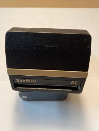 Polaroid Sun 600 Se Instant Film Camera /