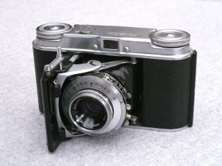 Voigtlander Vito Ii 35mm Folding Film Camera W/50mm F/3.  5 Color - Skopar Lens