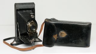 Kodak No.  3a Folding Autographic Brownie Antique Film Camera