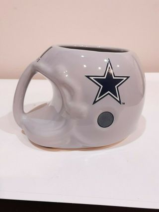 Vintage 1986 Team Nfl Dallas Cowboys Helmet Ceramic Mug
