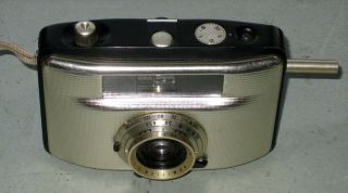 Vintage half - frame camera PENTI 2 with Domiplan 3.  5/30mm 3