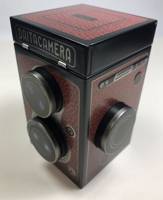 Kaldi Coffee Tin Shape Of Rolleiflex 2.  8f Camera Limited Edition And