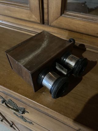 Stereoscope Wood Stereo Slide Viewer Made In France