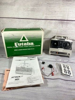 Vintage Futaba Attack Iii R/c Transmitter
