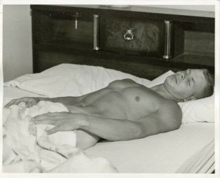 Vintage Gay Interest Photo By Western Photography Guild 4x5 Dbl W Paper