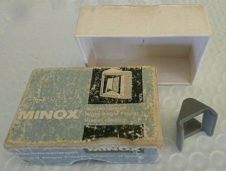 Minox Model C Right Angle Finder Viewfinder Mirror,  Box