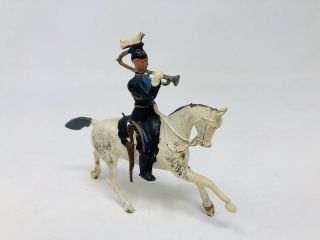 Britains Ltd Proprietors Vintage Cast Metal Lead Horse Soldiers Toy Trumpet