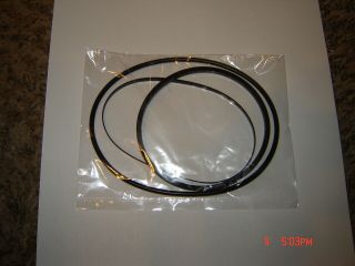 8,  Elmo St - 1200 Projector Belts,  Elmo Parts,  3 Belt Kit,  With Shutter Belt