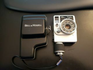 Vintage Bell & Howell Dial 35 Camera With Case Canon Lens Se 28mm 1:2:8