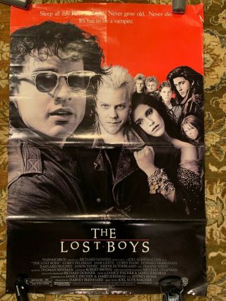 Vintage,  The Lost Boys (1987) Movie Poster - John Alvin Artwork