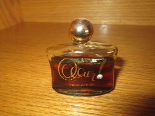 Vintage Avon Occur Perfume Oil Miniature Bottle.  5 Fl.  Oz.  Size 3/4 Full