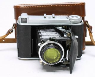 Voigtlander Bessa 66 Folding 6x6 Film Camera Skopar 7.  5cm F/3.  5 Lens