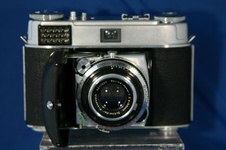 Kodak Retina Ib Camera W/ Case,  Retina - Xenon,  Schneider - Kreuznach F=2.  8 50mm