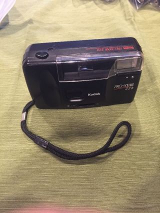 Vintage Kodak Pro - Star 222 Autowind Electronic Flash 35mm Camera
