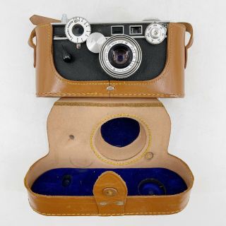 Vintage ARGUS C3 Rangefinder 35mm Camera with f/3.  5 50mm Coated Cintar Lens 2