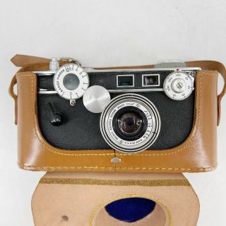 Vintage ARGUS C3 Rangefinder 35mm Camera with f/3.  5 50mm Coated Cintar Lens 3