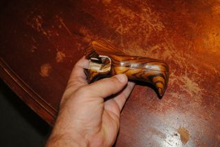 Vintage Sile Target Grips For COLT Python Checkered Wood Grips I Frame 6 2