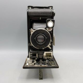 Vintage Eastman Kodak No.  1A Autographic Special Folding Bellows Camera Optimo 2