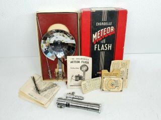 1940s Vintage Chardelle Meteor Graflex Camera Flash Tube Jedi Light Saber Parts