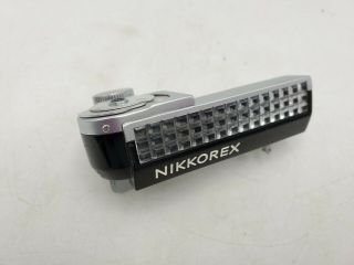 Nikon Nikkorex F Light Exposure Selenium Meter -