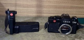 Leica Leitz R3 Mot Electronic Slr 35mm Camera/leitz R3 Winder Parts