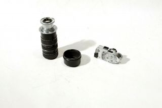 Leica Elmar 50mm 3.  5 Sm Lens,  Haze,  Plus Ext.  Tubes/meter