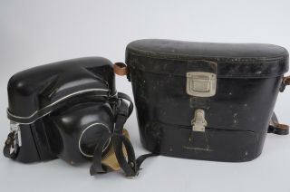 Contarex Leather Lens Case,  Camera Case (needs Cleaning)