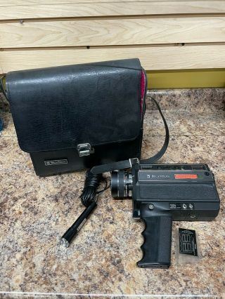 Bell & Howell Filmosonic Xl 1230 8 Movie Camera With Microphone