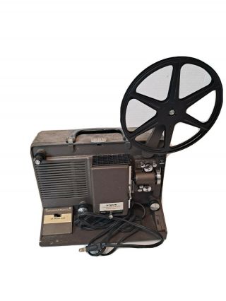 Vintage Argus Showmaster 870 Eight 8 Mm Film Movie Projector
