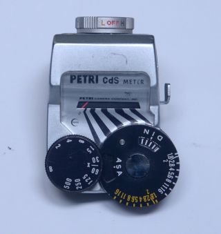Petri Cds Exposure Meter Photo Photography Vintage Lightmeter