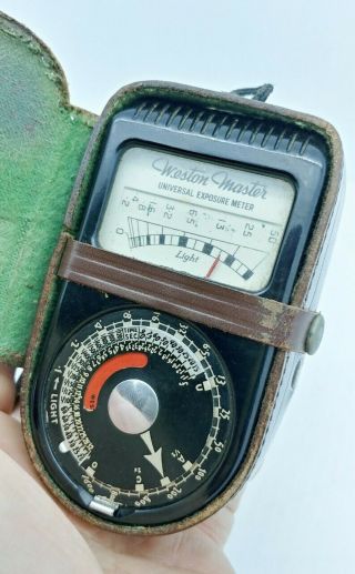 Vintage Weston Master Universal Exposure Meter S74/715 Good Collectable