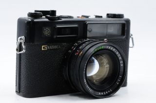 Yashica Electro 35 Gt Black Rangefinder Film Camera W/45mm F1.  7 Lens 436