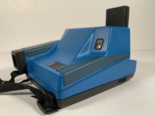Vintage Polaroid Impulse Blue Instant Camera 600 Film Fast Same Day 3