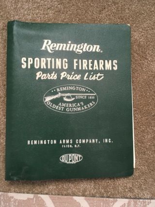 Remington 1980 Parts Price List And Gun Schematics