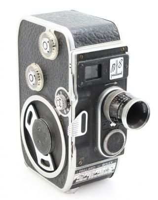 Bolex B8 8mm Cine Camera With Yvar 13mm F1.  9 Lens