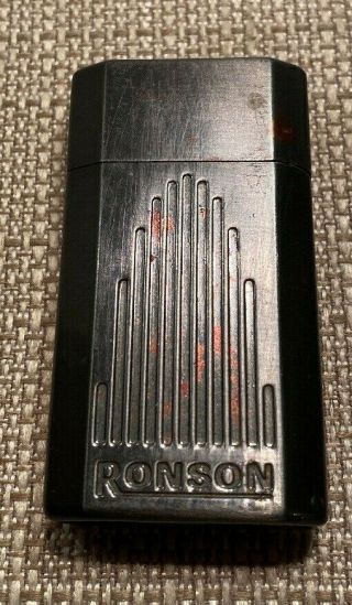 Vintage Ronson Jet Lite Butane Lighter