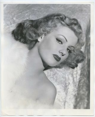 Dolores Moran 1945 Vintage Hollywood Portrait By Scotty Welbourne